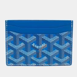 Goyard Blue Goyardine Coated Canvas Striped and Leather Bourget PM Trolley  Goyard | The Luxury Closet