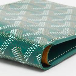 Goyard Green Goyardine Coated Canvas Victoire Wallet