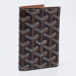 مملوكة مسبقًا Goyard Black Goyardine Coated Canvas Saint Pierre Bifold Card Holder