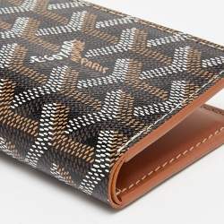 Goyard Black Goyardine Coated Canvas Saint Pierre Card Holder