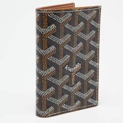 Goyard Black Goyardine Coated Canvas Saint Pierre Card Holder