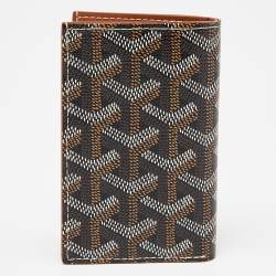 Goyard Black Goyardine Coated Canvas Saint Pierre Card Holder