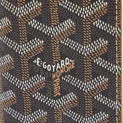 Goyard Black Goyardine Coated Canvas Saint Pierre Card Holder