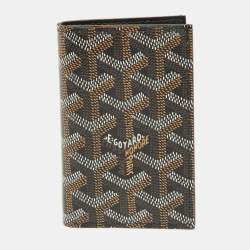 Goyard Black Goyardine Coated Canvas Saint Pierre Bifold Card Holder