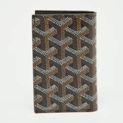 Goyard Black Goyardine Coated Canvas Saint Pierre Bifold Card Holder