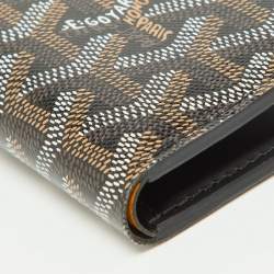 Goyard Black Goyardine Coated Canvas Saint Pierre Bifold Card Holder