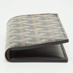 Goyard Black Goyardine Coated Canvas Saint Pierre Bifold Card Holder