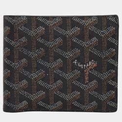 Pre Owned Goyard Goyardine Saint Florentin Bifold Wallet