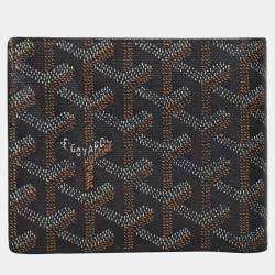 Pre Owned Goyard Goyardine Saint Florentin Bifold Wallet