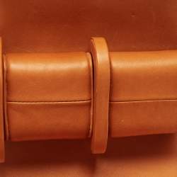 Pre Owned Goyard Double Travel Watch Case Brown Goyardine Coated Canvas and Leather