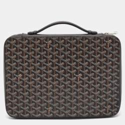 Goyard Black Goyardine Coated Canvas and Leather Compagnon Universel Briefcase 
