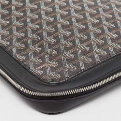 Goyard Black Goyardine Coated Canvas and Leather Compagnon Universel Briefcase 