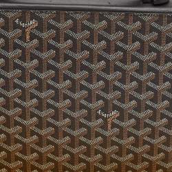 Goyard Black Goyardine Coated Canvas and Leather Compagnon Universel Briefcase 