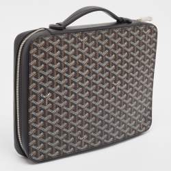 Goyard Black Goyardine Coated Canvas and Leather Compagnon Universel Briefcase 