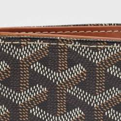 Goyard Black Goyardine Coated Canvas Saint Pierre Card Holder