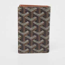 Goyard Black Goyardine Coated Canvas Saint Pierre Card Holder
