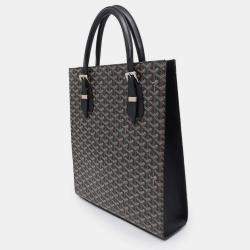 Goyard Komall Black Pvc Leather Size Gm