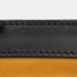 Goyard Komall Black Pvc Leather Size Gm