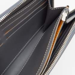 Goyard Grey Goyardine Coated Canvas and Leather Matignon GM Wallet