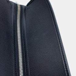 Goyard Black Goyardine Canvas and Leather Tote Bag