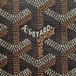 Goyard Brown Goyardine Coated Canvas Saint Pierre Card Holder