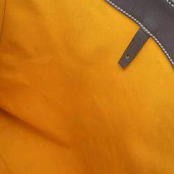 Goyard Sack Voltaire Gray Pvc Coated Canvas