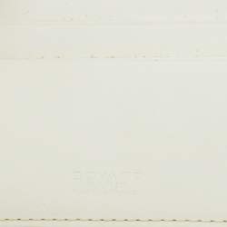 Pre Owned محفظة جويا رد فيكتوري كانفاس مقوى جوياردين أبيض بطيتين