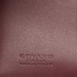 مملوكة مسبقًا محفظة بطاقات جويارد سان بيير كانفاس جوياردين مقوى بني ثنائية الطي