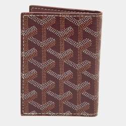 مملوكة مسبقًا محفظة بطاقات جويارد سان بيير كانفاس جوياردين مقوى بني ثنائية الطي