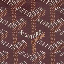 مملوكة مسبقًا محفظة بطاقات جويارد سان بيير كانفاس جوياردين مقوى بني ثنائية الطي