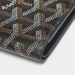 Pre Owned محفظة جويا رد فيكتوري كانفاس مقوى جوياردين أبيض بطيتين