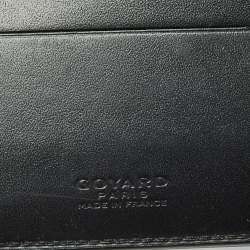Pre Owned محفظة جويا رد فيكتوري كانفاس مقوى جوياردين أبيض بطيتين