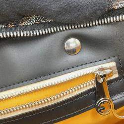 Pre Owned Goyard Ambasard Black Pvc Leather Size Mm