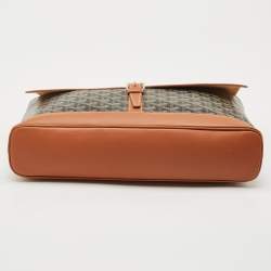 مملوكة مسبقًا Goyard Brown Goyardine Coated Canvas and Leather Citadin Messenger Bag