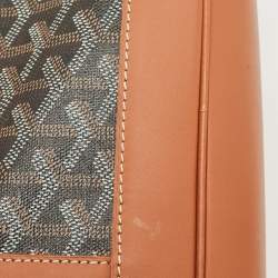 مملوكة مسبقًا Goyard Brown Goyardine Coated Canvas and Leather Citadin Messenger Bag