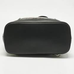 Pre Owned حقيبة ظهر جويارد ألپين جويارديان كانفاس مقوى وجلد سوداء MM