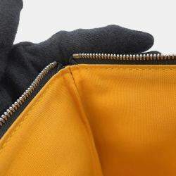 Pre Owned Goyard Senna MM Black PVC Leather Clutch Bag