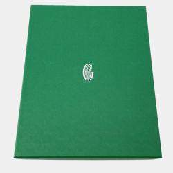 Pre Owned Goyard Senna MM Black PVC Leather Clutch Bag