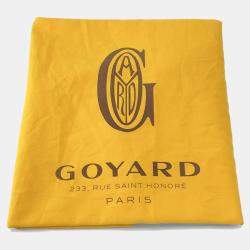 Pre Owned Goyard Sisal Bread Backpack Black Pvc Size MM