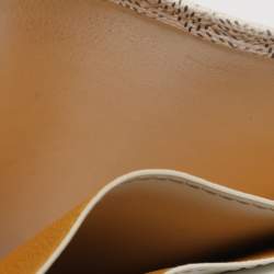 Pre Owned Goyard Saint Florentin White Goyardine Coated Canvas Wallet