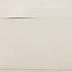 Pre Owned Goyard Saint Florentin White Goyardine Coated Canvas Wallet