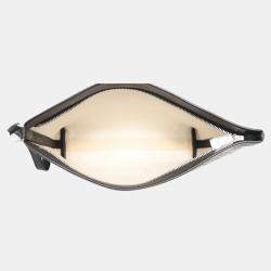 مملوكة مسبقًا Goyard Black/Brown Coated Canvas Conti Pouch