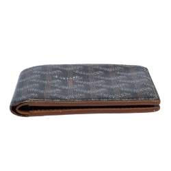 Goyard Brown/White Coated Canvas Victoire Bifold Wallet