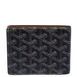 Goyard Brown/White Coated Canvas Victoire Bifold Wallet