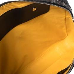Goyard Black Goyardine Canvas and Leather Ambassade PM Briefcase