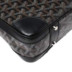 Goyard Black Goyardine Canvas and Leather Ambassade PM Briefcase