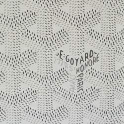Goyard White Goyardine Coated Canvas Saint Florentin Wallet