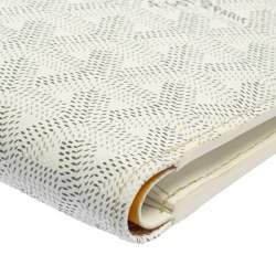 Goyard White Goyardine Coated Canvas Saint Florentin Wallet