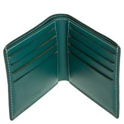 goyard wallet green