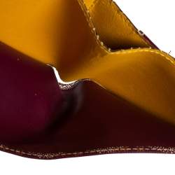 Pre Owned محفظة جويارد  فيكتوار كانفاس عنابي مقوى ثنائية الطي